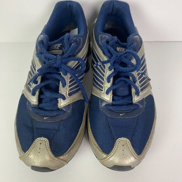 Nike Shox Turbo 8 Shoes Sneakers Boy's Youth 7Y Blue Gray Athletic 344933-402 - Picture 4 of 16